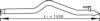 DINEX 74614 Exhaust Pipe